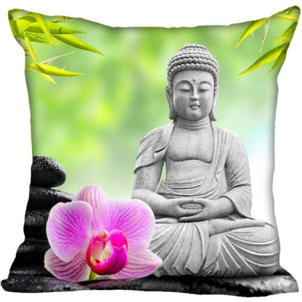 Buddha - Linen Pillowcase