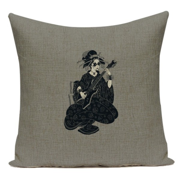 Skull - Linen Pillowcase