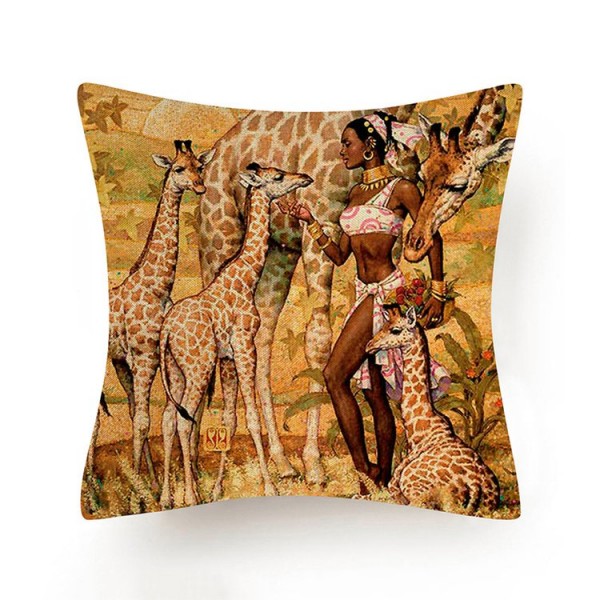 African-Linen Pillowcase