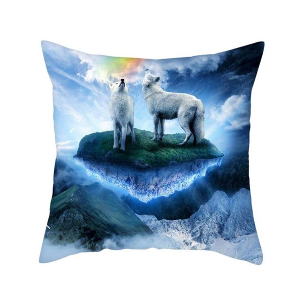 Wolf - Linen Pillowcase