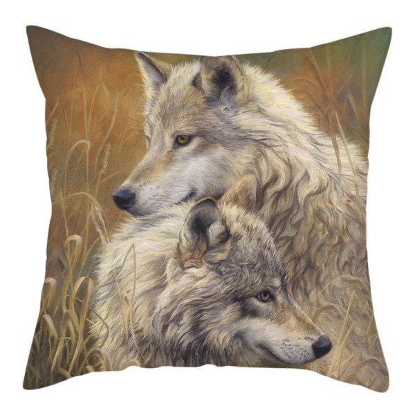 Wolf - Linen Pillowcase