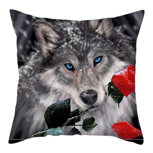 Wolf - Linen Pillowcase