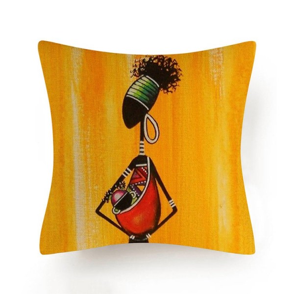 African-Linen Pillowcase