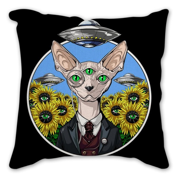 Alien - Linen Pillowcase