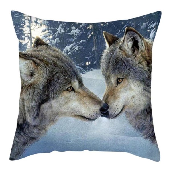 Wolf - Linen Pillowcase