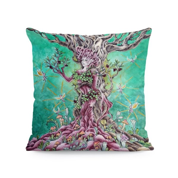 Tree of life - Linen Pillowcase