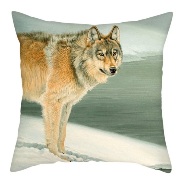 Wolf - Linen Pillowcase
