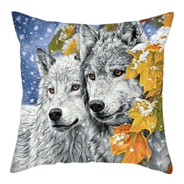 Wolf - Linen Pillowcase