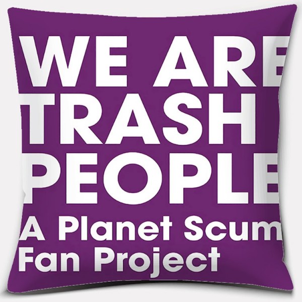 Purple - Linen Pillowcase