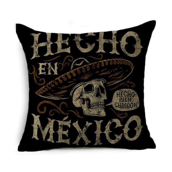 Skull - Linen Pillowcase