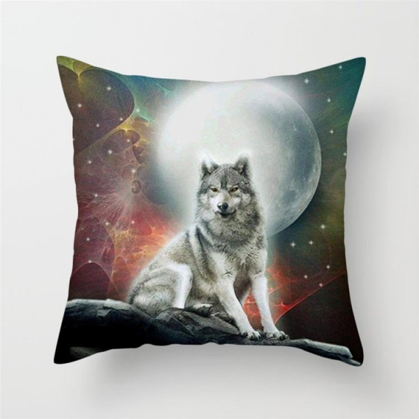 Wolf - Linen Pillowcase