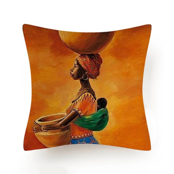 African-Linen Pillowcase