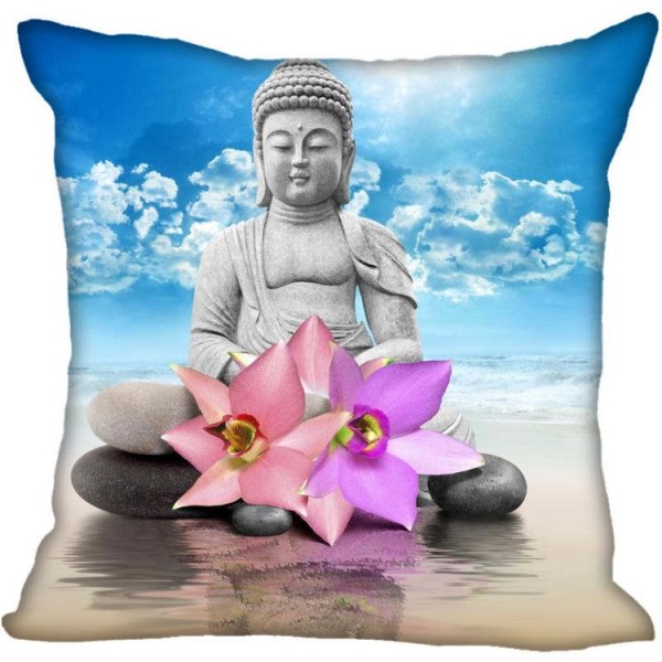 Buddha - Linen Pillowcase