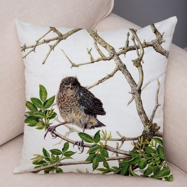 Bird - Linen Pillowcase