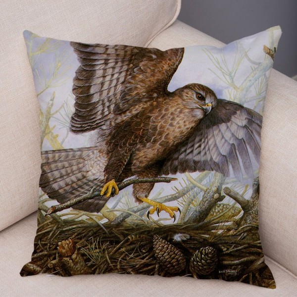Eagle - Linen Pillowcase