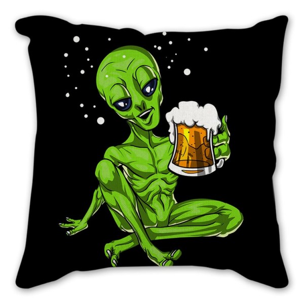 Alien - Linen Pillowcase