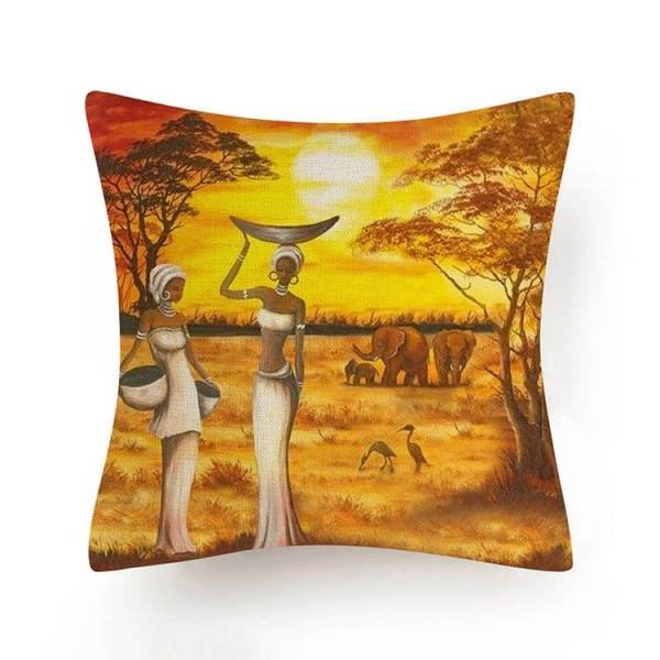African-Linen Pillowcase