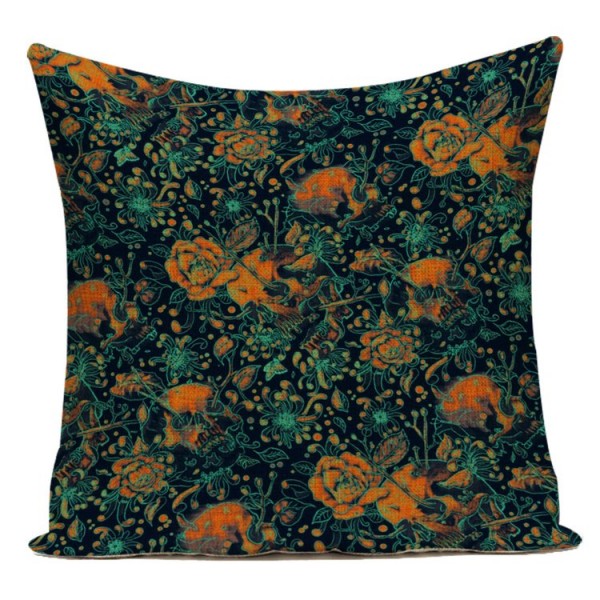 Skull - Linen Pillowcase