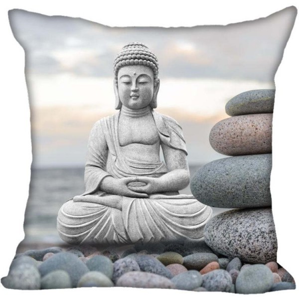 Buddha - Linen Pillowcase