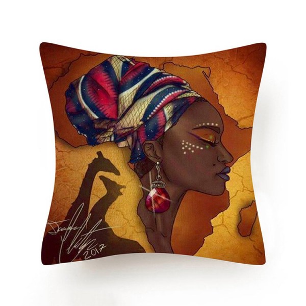 African-Linen Pillowcase