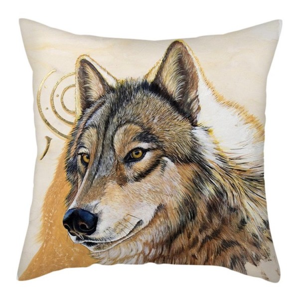 Wolf - Linen Pillowcase