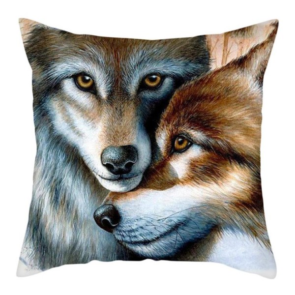 Wolf - Linen Pillowcase