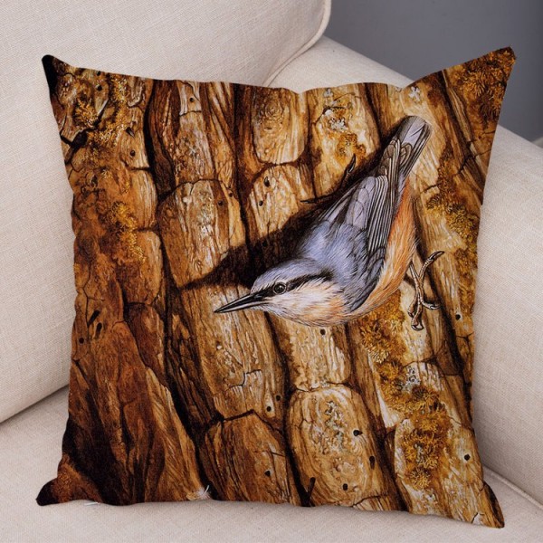 Bird - Linen Pillowcase