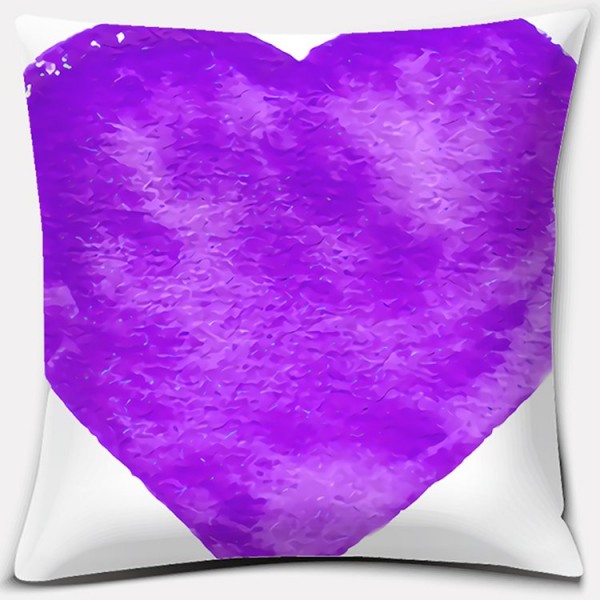 Purple - Linen Pillowcase