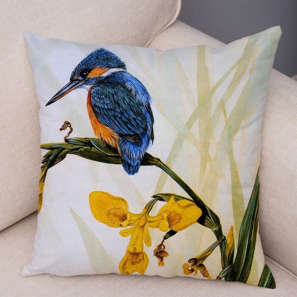 Bird - Linen Pillowcase