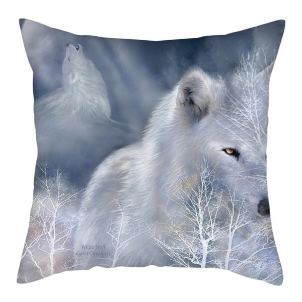 Wolf - Linen Pillowcase