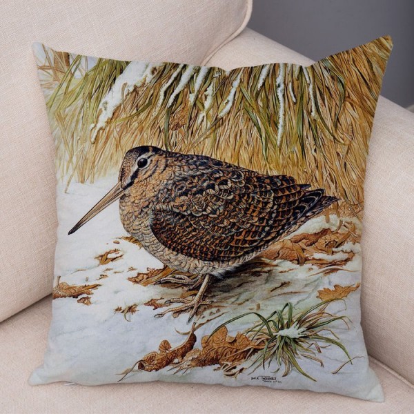 Bird - Linen Pillowcase