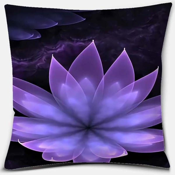 Purple - Linen Pillowcase