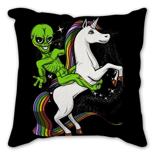 Alien - Linen Pillowcase