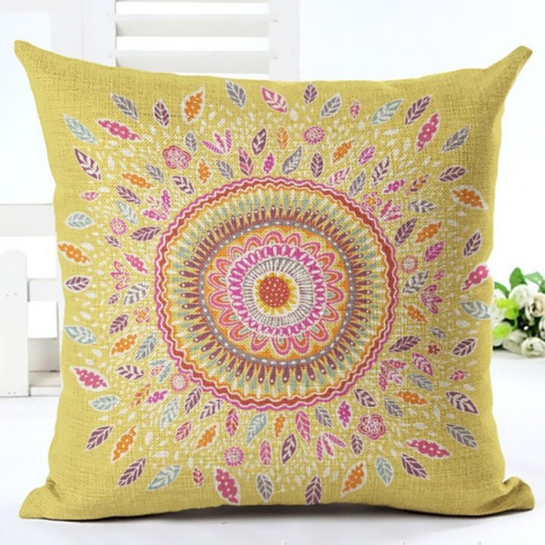 Mandala - Linen Pillowcase