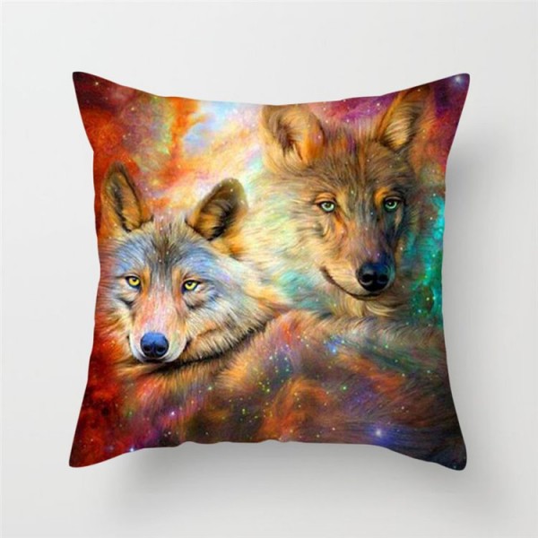 Wolf - Linen Pillowcase