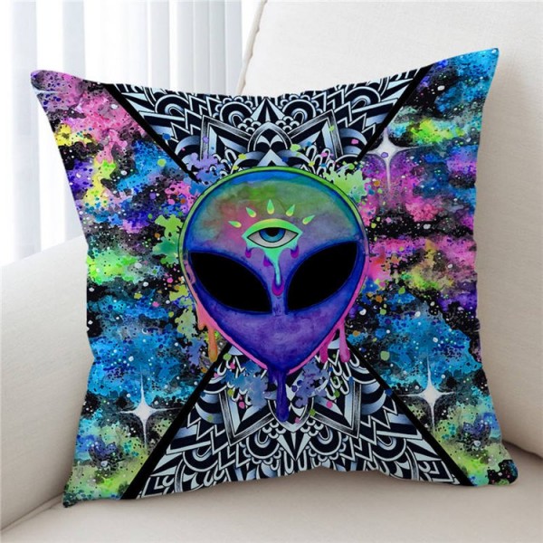 Alien - Linen Pillowcase