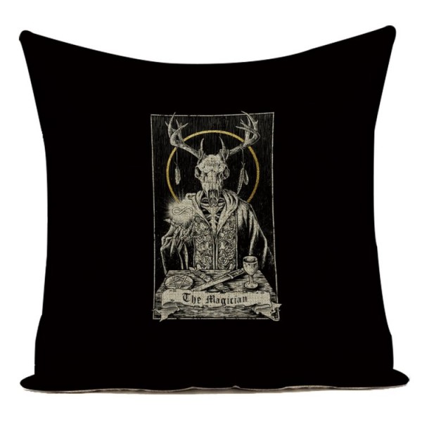 Skull - Linen Pillowcase