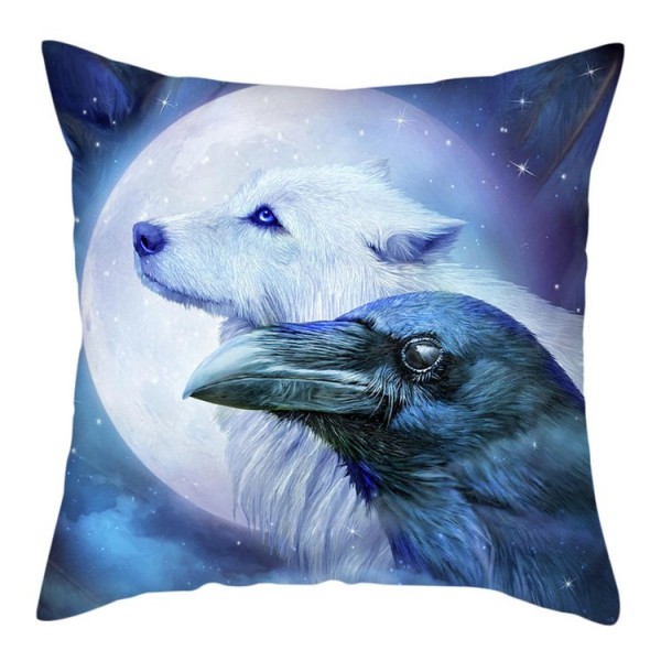 Wolf - Linen Pillowcase