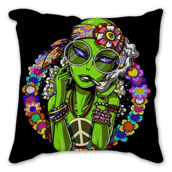 Alien - Linen Pillowcase