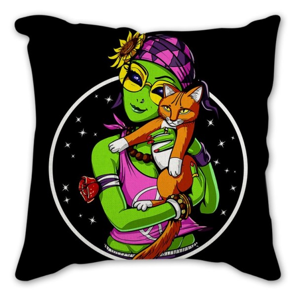Alien - Linen Pillowcase