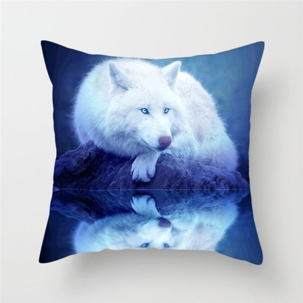 Wolf - Linen Pillowcase