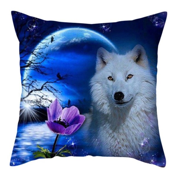 Wolf - Linen Pillowcase