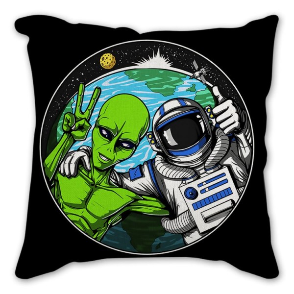 Alien - Linen Pillowcase