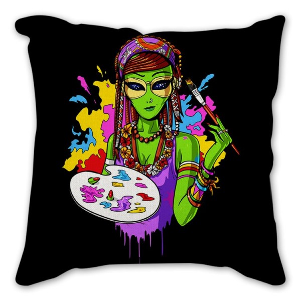 Alien - Linen Pillowcase