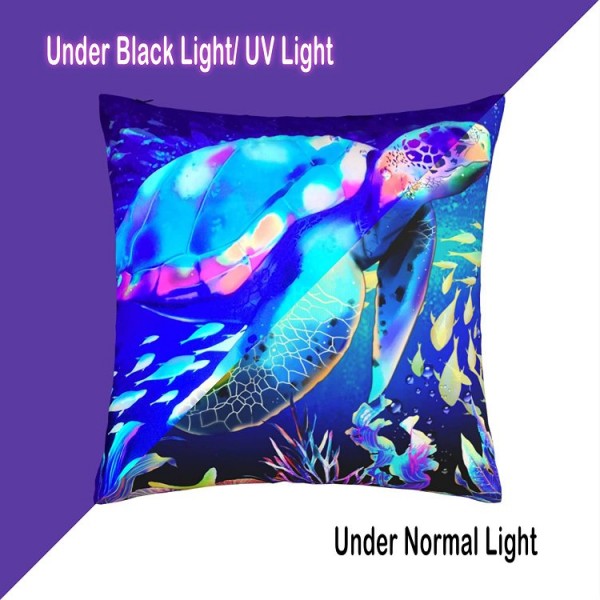 Moon&Sun - UV Black Light Pillowcase- Double Sided