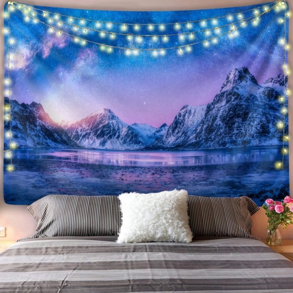 Icey Milky Way - Printed Tapestry