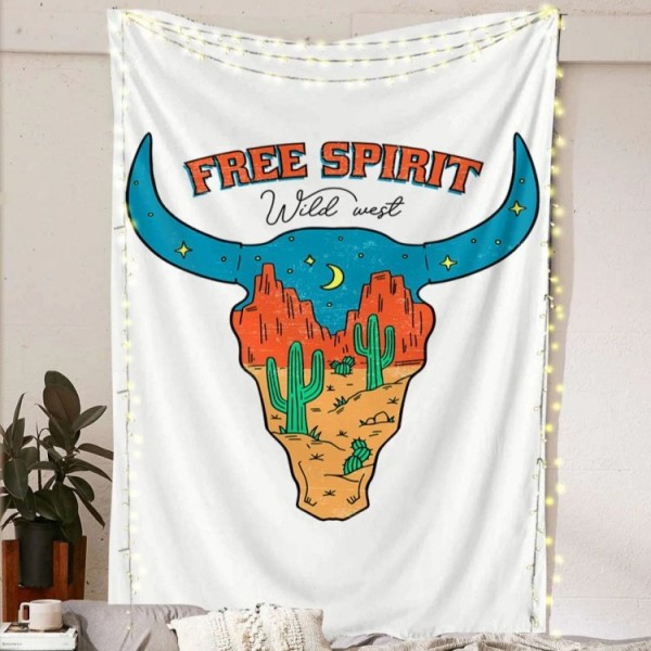 Free Spirit - Printed Tapestry