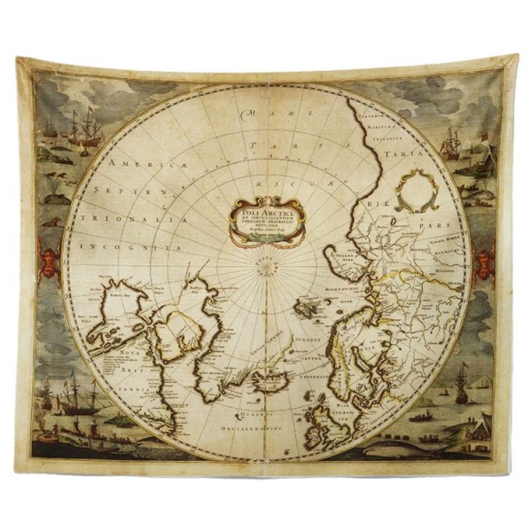 Map - Printed Tapestry
