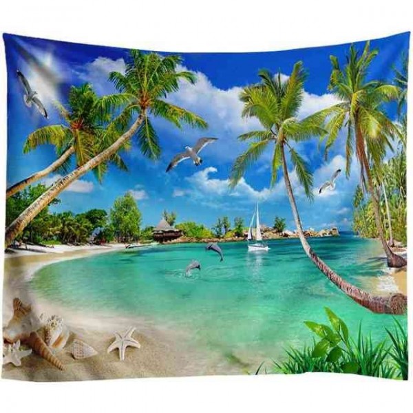 Beach - Printed Tapestry