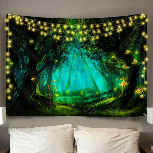 Mystic Forest - Printed Tapestry